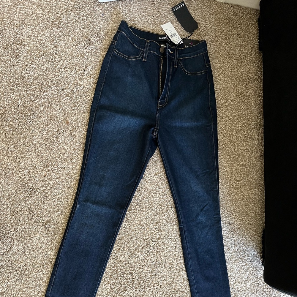 Fashion nova jeans. Never used. Size 5 womens